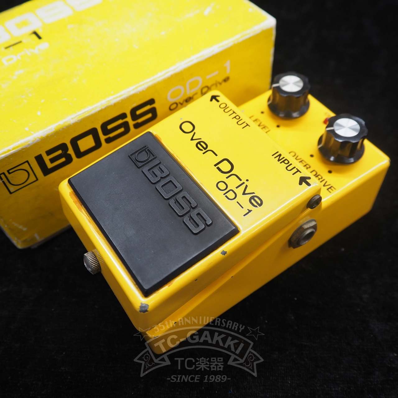 BOSS OD-1 Over Drive (Silver Screw/JAPAN/RC3403ADB/#7300