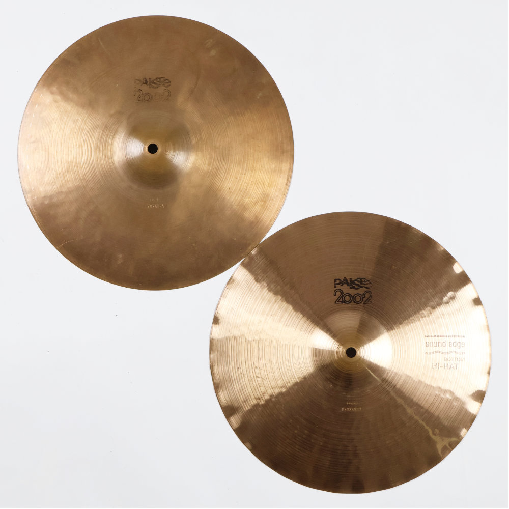 パイステ Paiste 2002 サウンドエッジ ハイハット 15 インチ ペア パイステ2002サウンドエッジ15インチハイハットペア ゆうた様専用