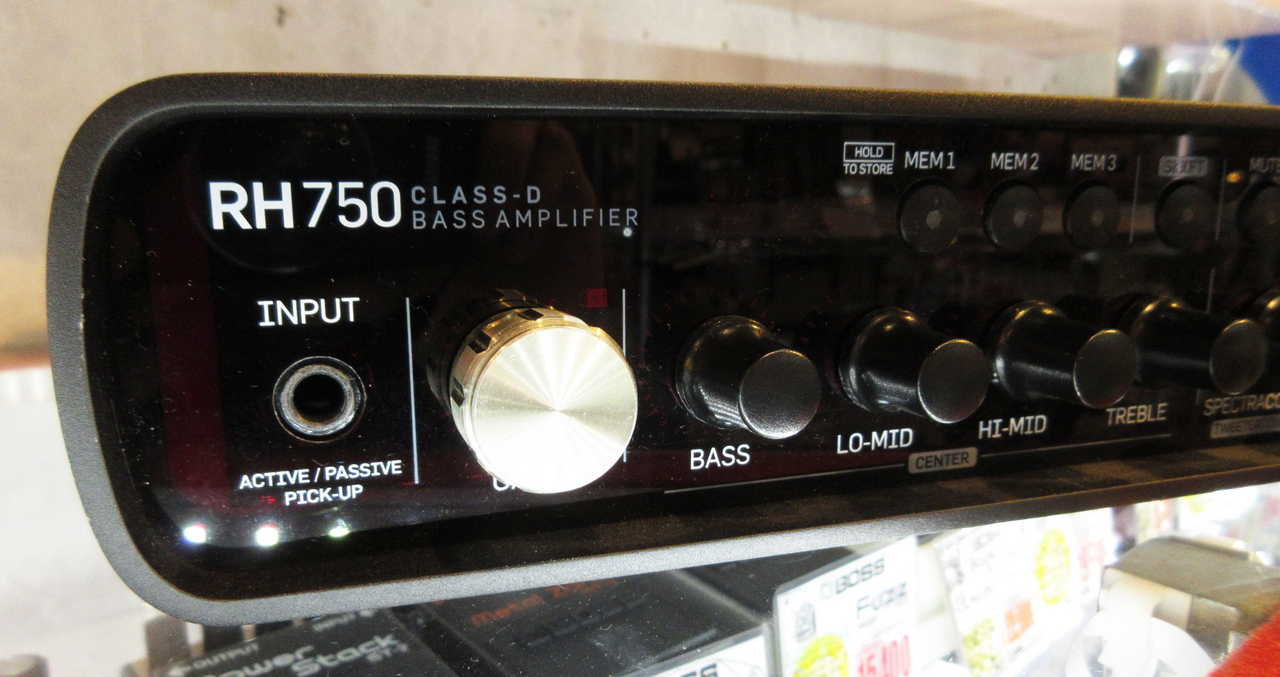 tc electronic RH750【ベースアンプヘッド】（中古）【楽器検索