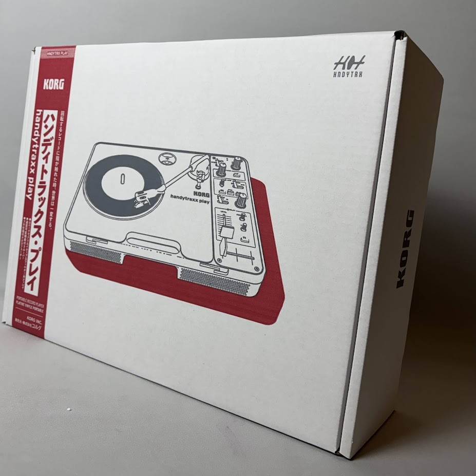KORG handytraxx play ポータブルレコードプレーヤー新品未開封 KORG handytraxx play ポータブルレコードプレーヤー コルグ