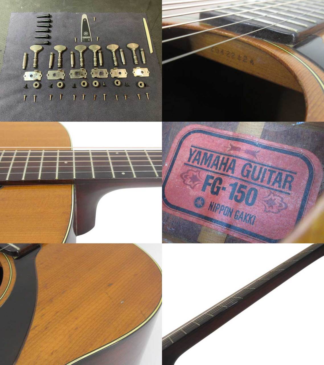 Yamaha FG-150 アコースティックギター 赤ラベル バリンと鳴ります