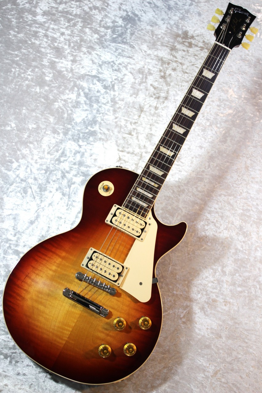 Gibson純正 ビンテージ 突き板 50年代 ウルトラレア Les paul Gibson USA Exclusive Les Paul Standard 60s AAA Flame Top