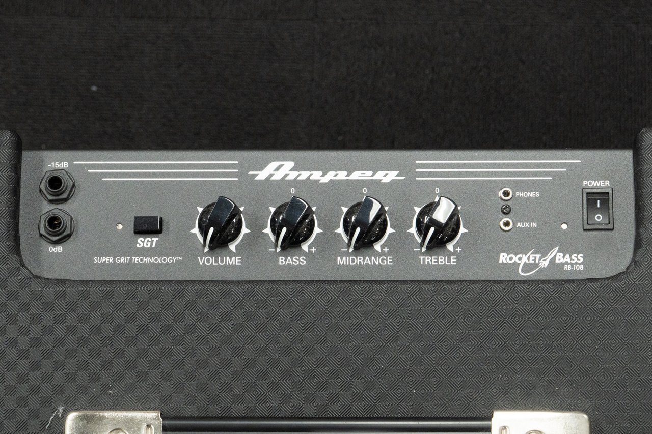 AMPEG RB-108 ベース用コンボアンプ 中古動作品 Ampeg RB-108 ベースアンプ コンボ(アンペグ ROCKET BASS シリーズ