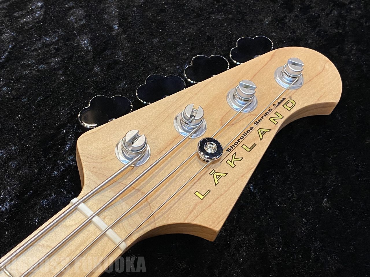 Lakland Shoreline Series SL44-94 Deluxe Bubinga 【Snow White 