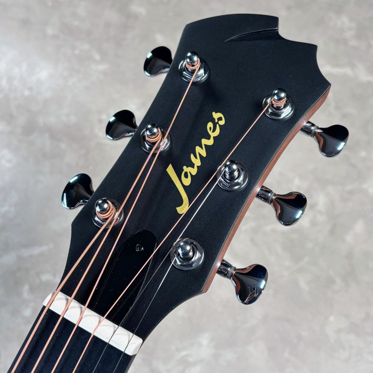 美品James　JD400 ブラック ドレッドノート　トップ単板 James JD400 ジェームス 【 そよら成田ニュータウン店 】 | 島村楽器