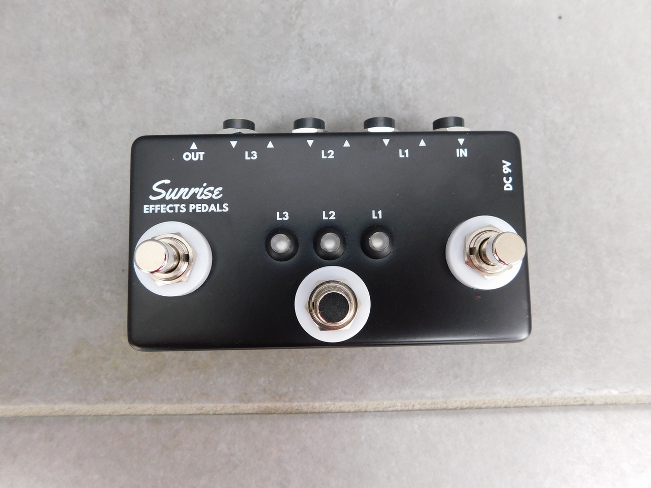 Sunrise Effects Pedals Polaris 3ch プログラマブル