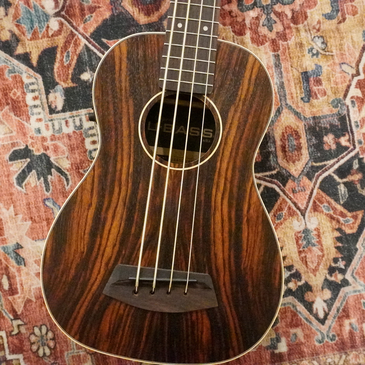 KALA UBASS-EBY-FSRW Ebony U・BASS【特価】【ウクレレベース】（新品