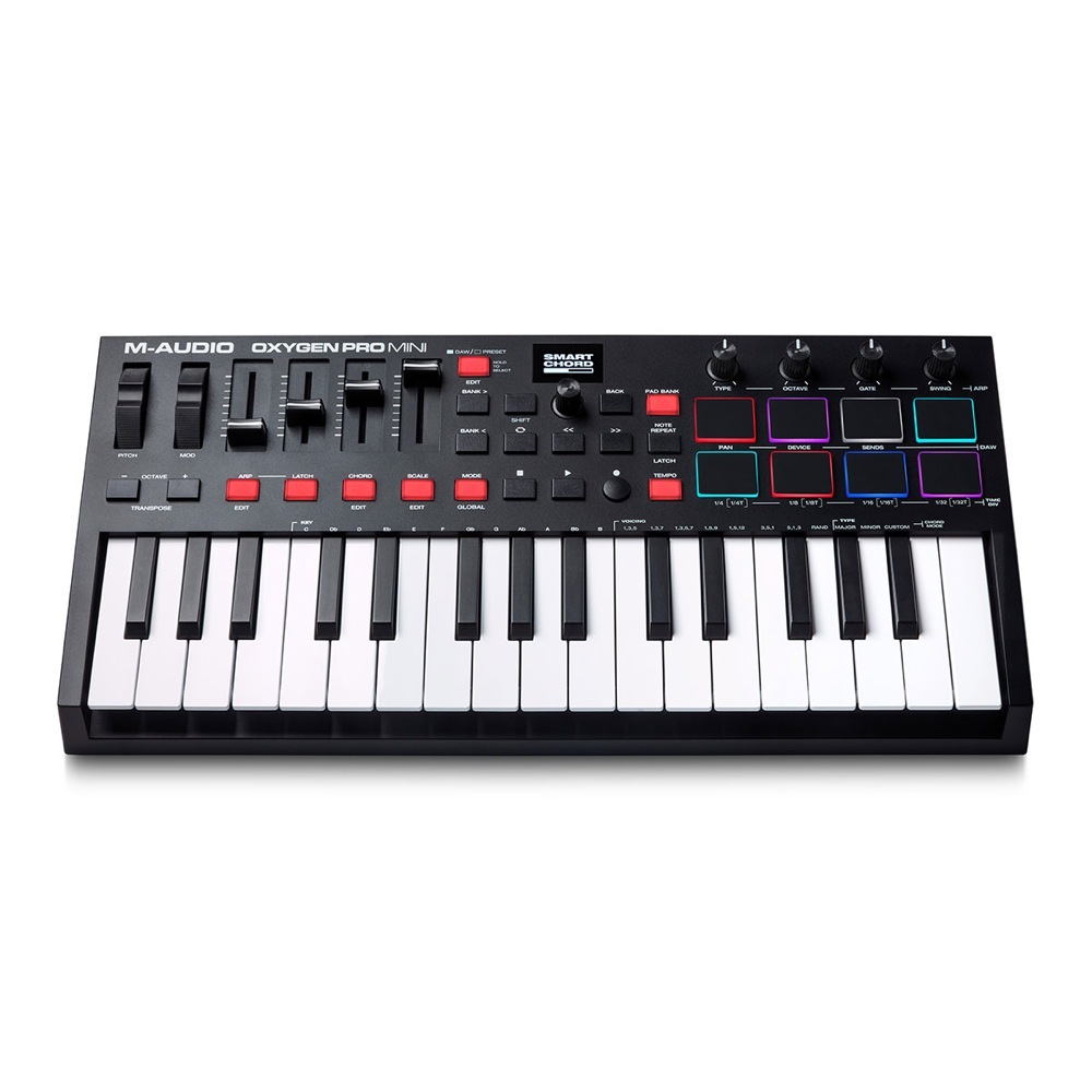 M-AUDIO Oxygen Pro Mini 32鍵盤 USB MIDIキーボードコントローラー 