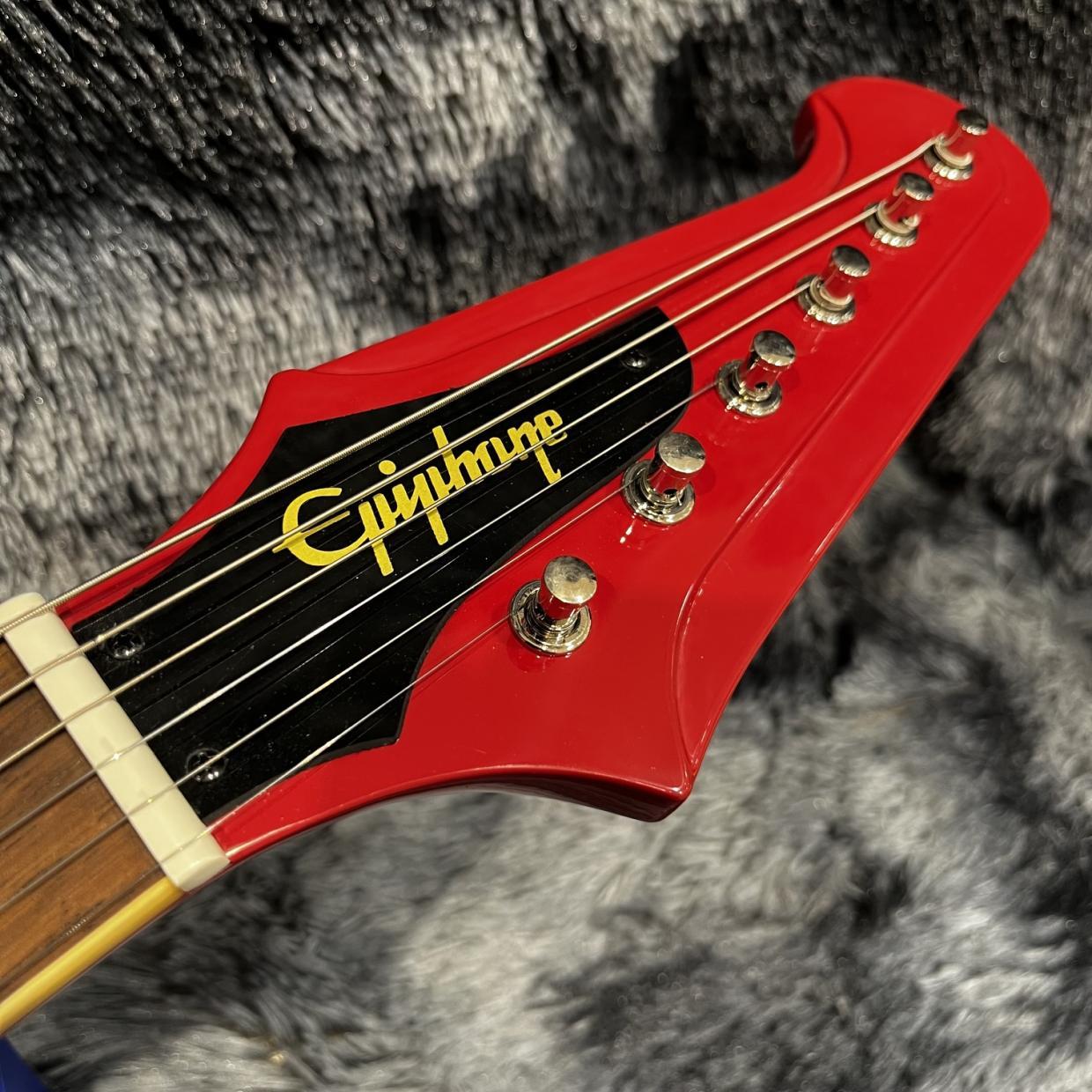 Epiphone 1963 Firebird V; Maestro Vibrola Ember Red（新品/送料無料