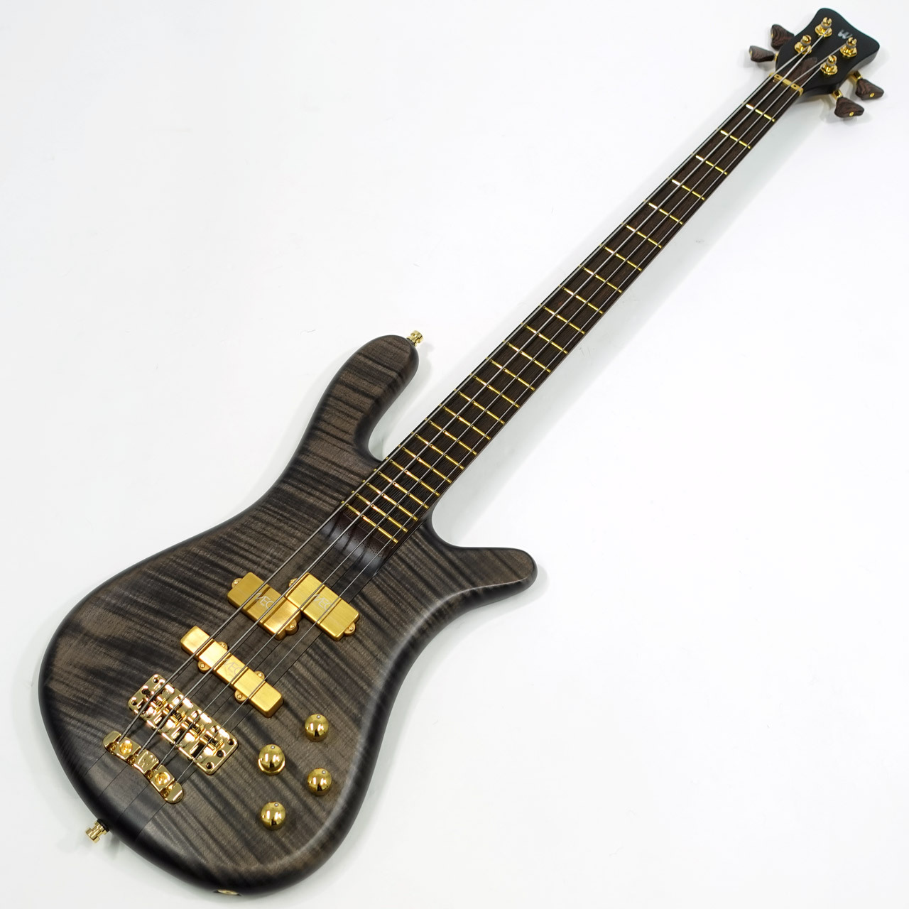 Warwick Custom Shop エレキベース ブラック Warwick Custom Shop Streamer Stage I 4st / Nirvana Black