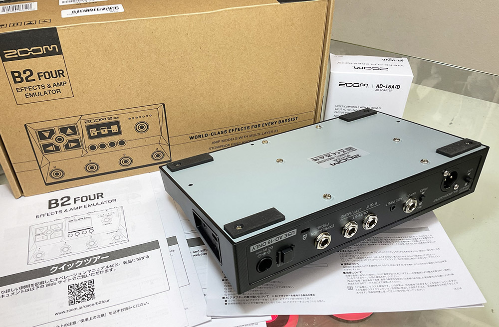 ［値下げ］中古美品 ZOOM B2 FOUR 中古】 ZOOM / B2 Four 【御茶ノ水本店】 | イシバシ楽器