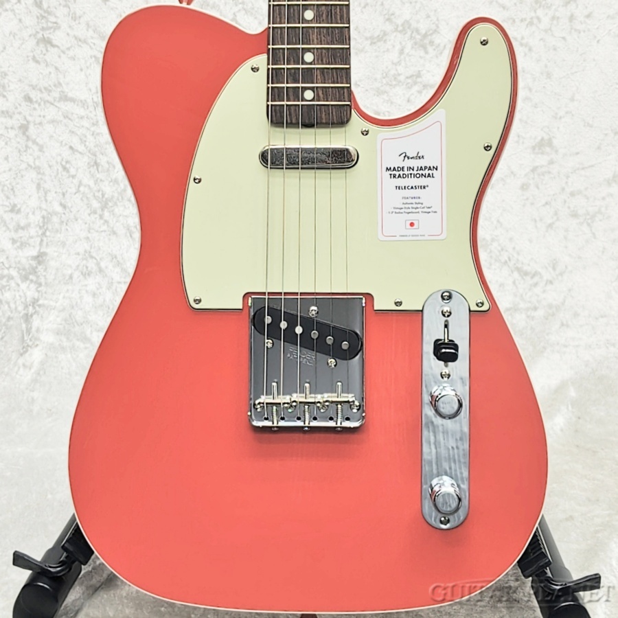 ギター FENDER Traditional 60s Telecaster Fender Made in Japan Traditional 60s Telecaster Custom -Fiesta Red