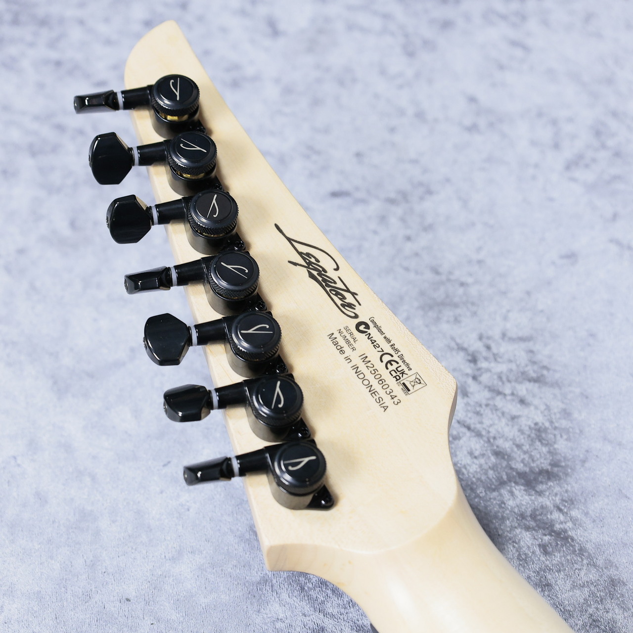 Legator N7FSS 「Satin Black」「7弦モデル」 For Shred Player