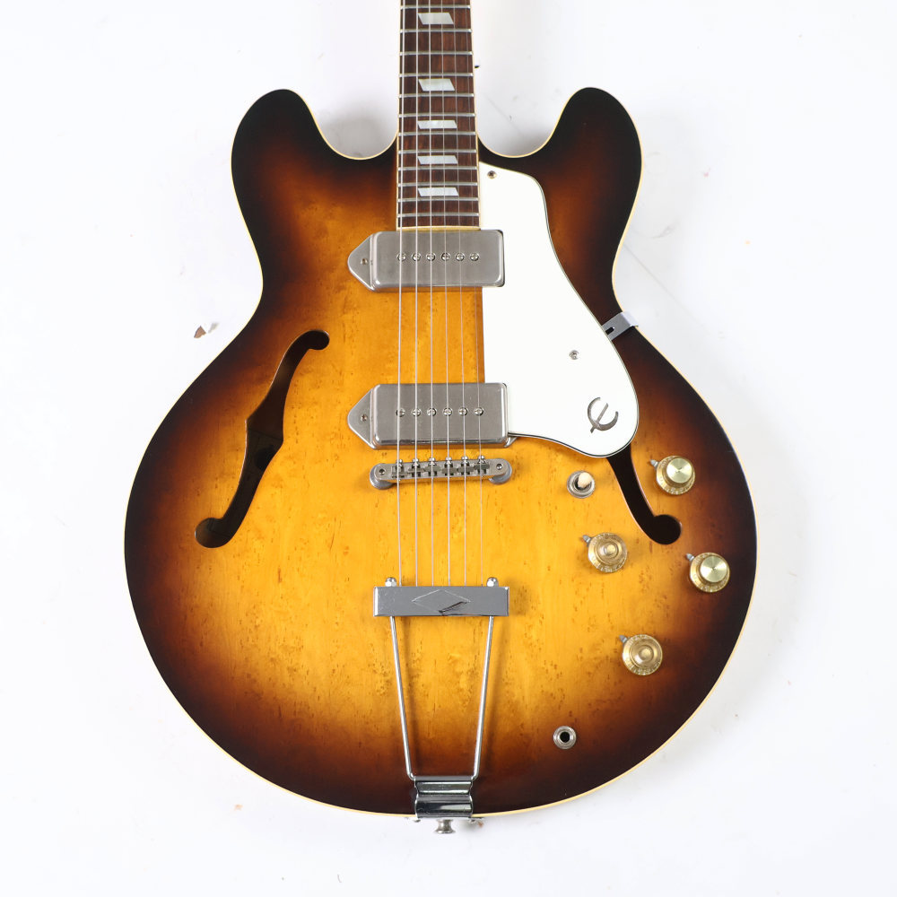 Epiphone Casino サンバースト フルアコ　青ラベル Epiphone 【中古】 エレキギター Epiphone Casino Blue Label Sunburst