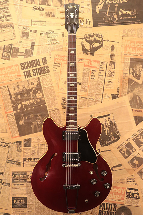 Gibson ES-335TDハードケース付き Gibson ES-335 Original Hardshell Case (Brown) [AS335CASE-ORG