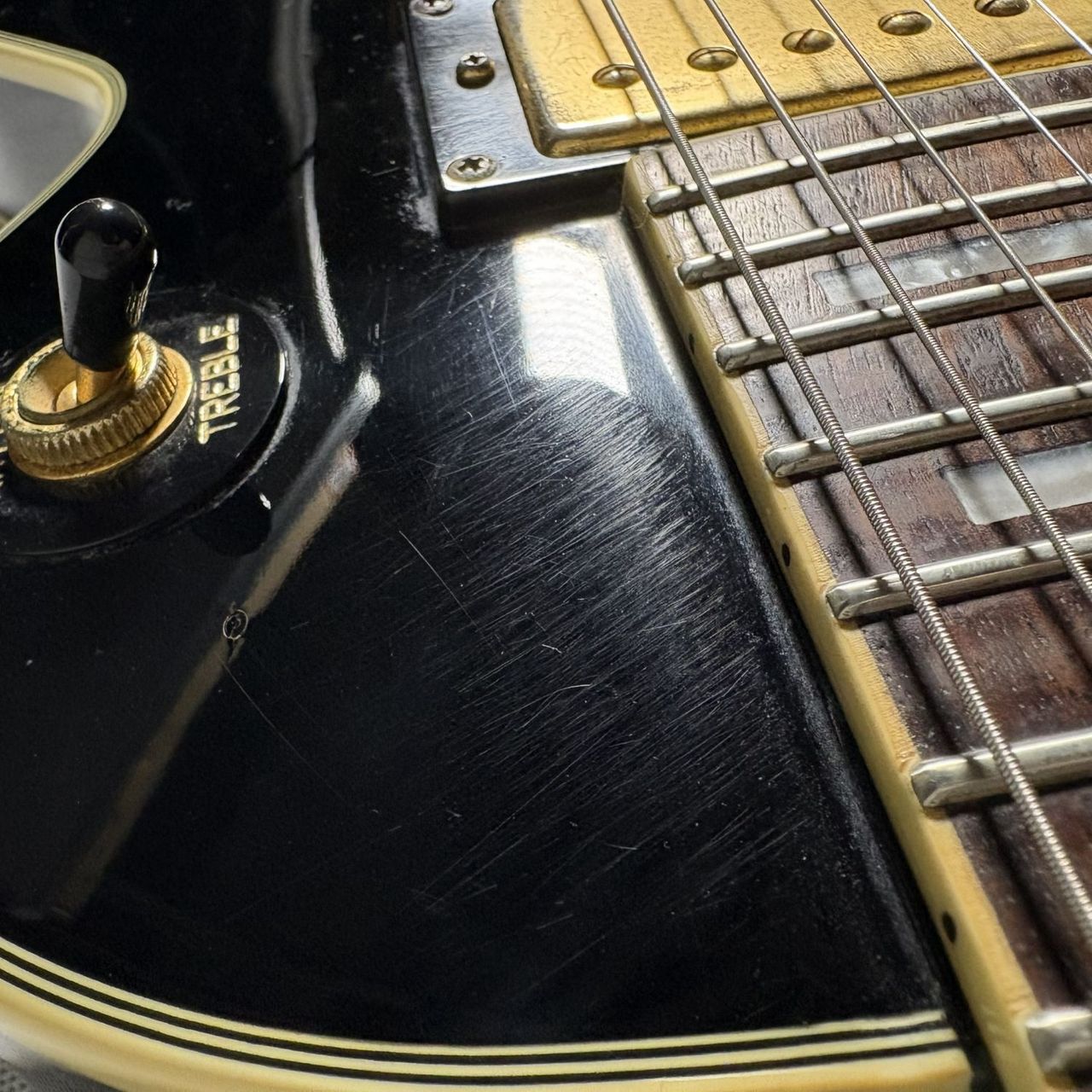 【美品】Epiphone Les Paul CUSTOM レフティ Epiphone Les Paul Custom Ebony Left Hand【2008年製