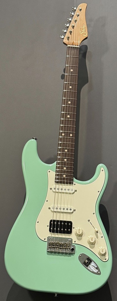 Suhr Classic S Antique RS Surf Green【3.38kg】【Roasted Maple Neck