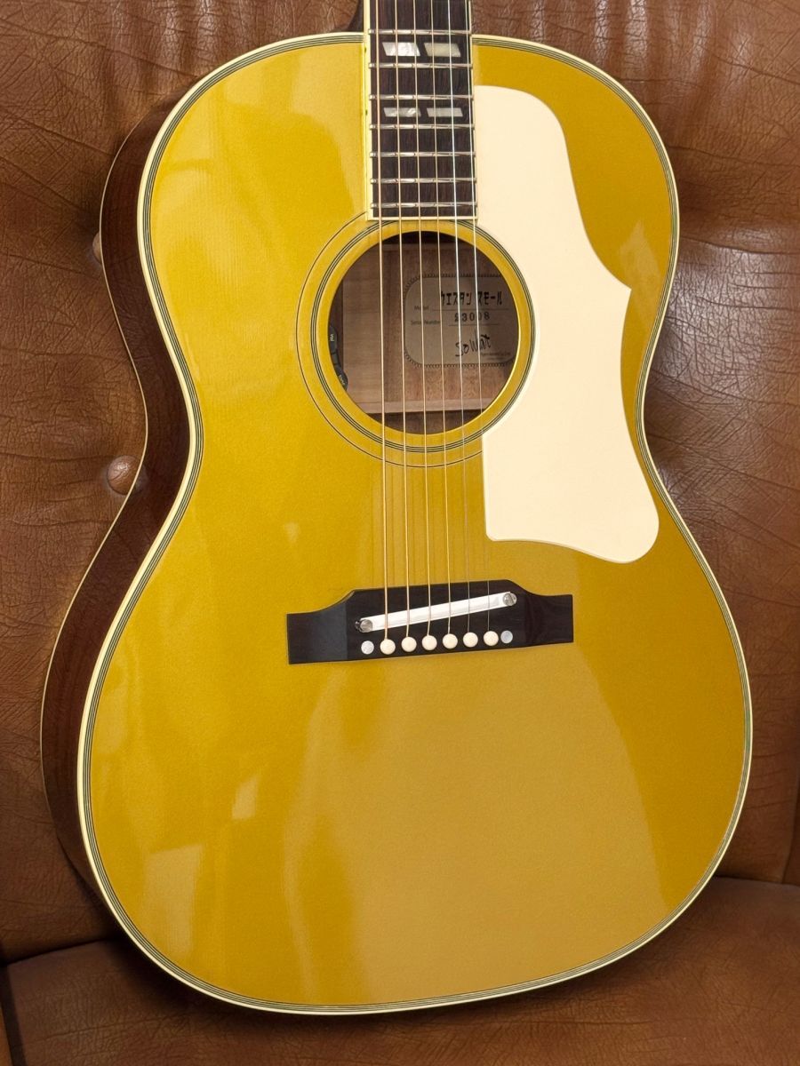 アコースティックギター　w.carter So what by 八弦小唄 WESTERN SMALL Gold Top with L.R.BAGGS