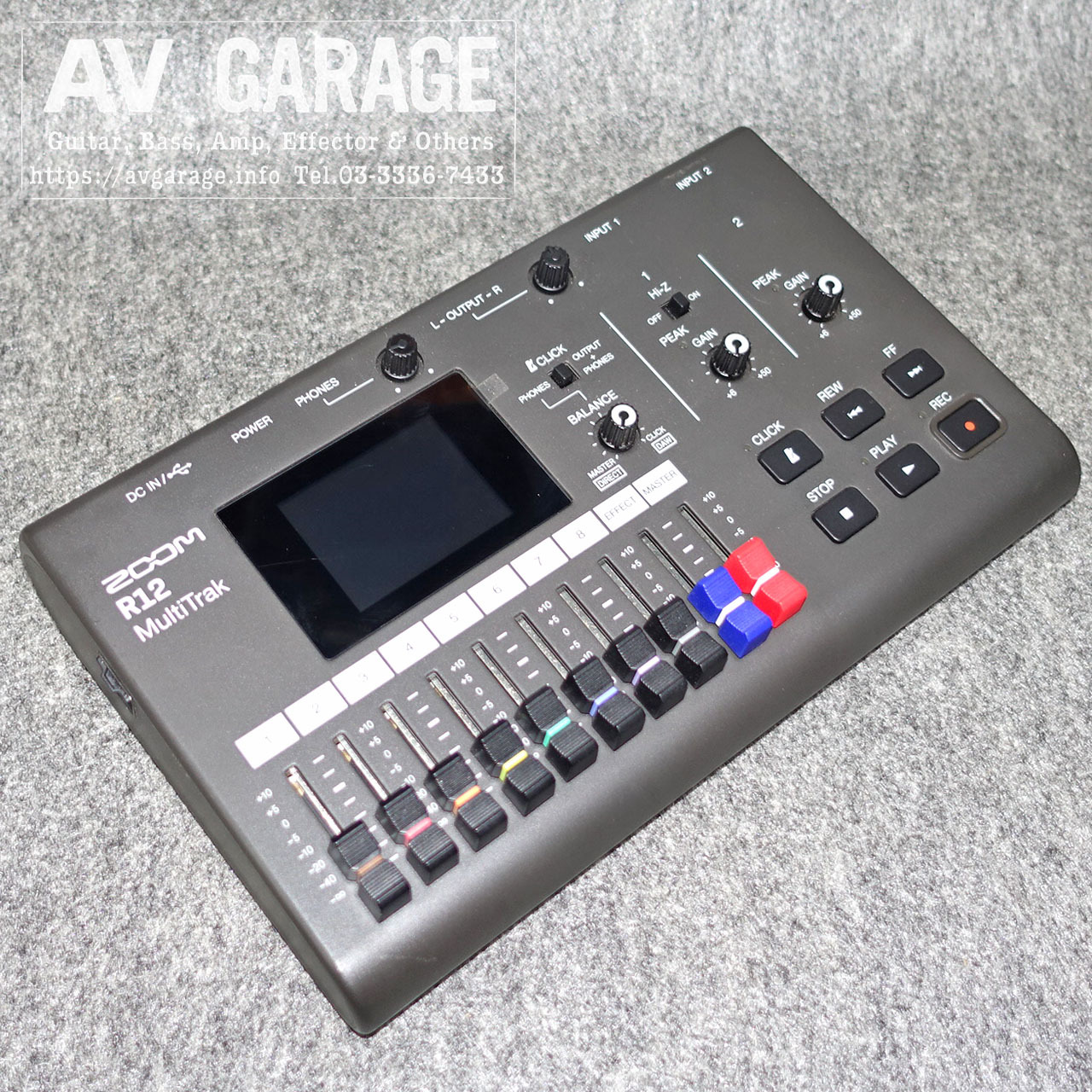 zoom R12 MultiTrak ポータブルレコーダー Zoom R12 MultiTrak