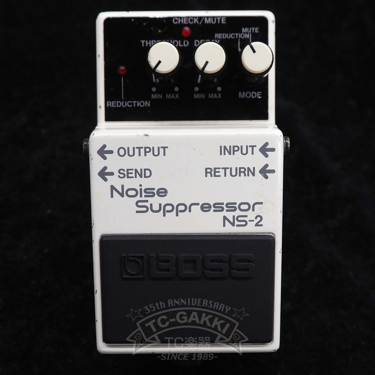 日本製 BOSS NS-2ジョンフルシアンテ BOSS NS-2 Noise Suppressor (JAPAN)（ビンテージ）【楽器検索