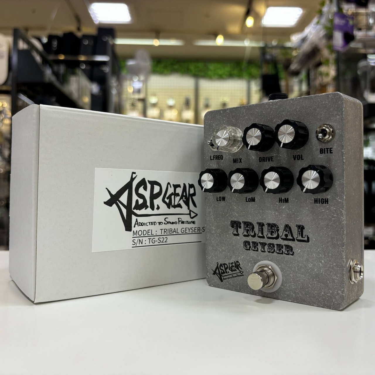 A.S.P. GEAR TRIBAL GEYSER-S / ベースプリアンプ（新品/送料無料