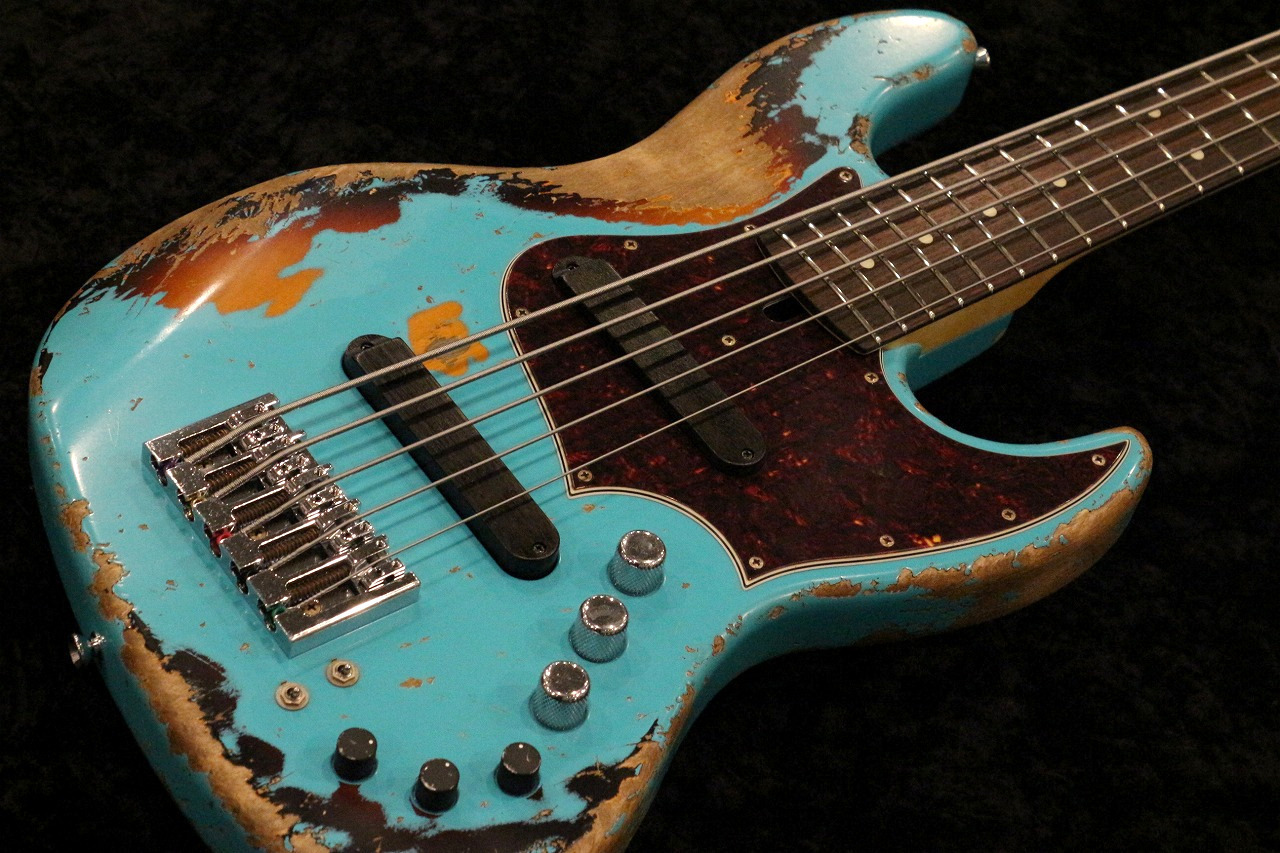 Xotic Custom Order XJ-1T 5st MH Super Heavy Aged / Seafoam Green