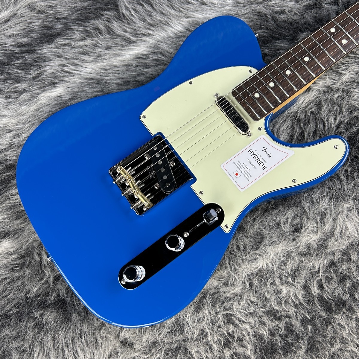 Fender Japan Telecaster 青 ギターケース付き Fender Made in Japan Hybrid II Telecaster Forest Blue（新品
