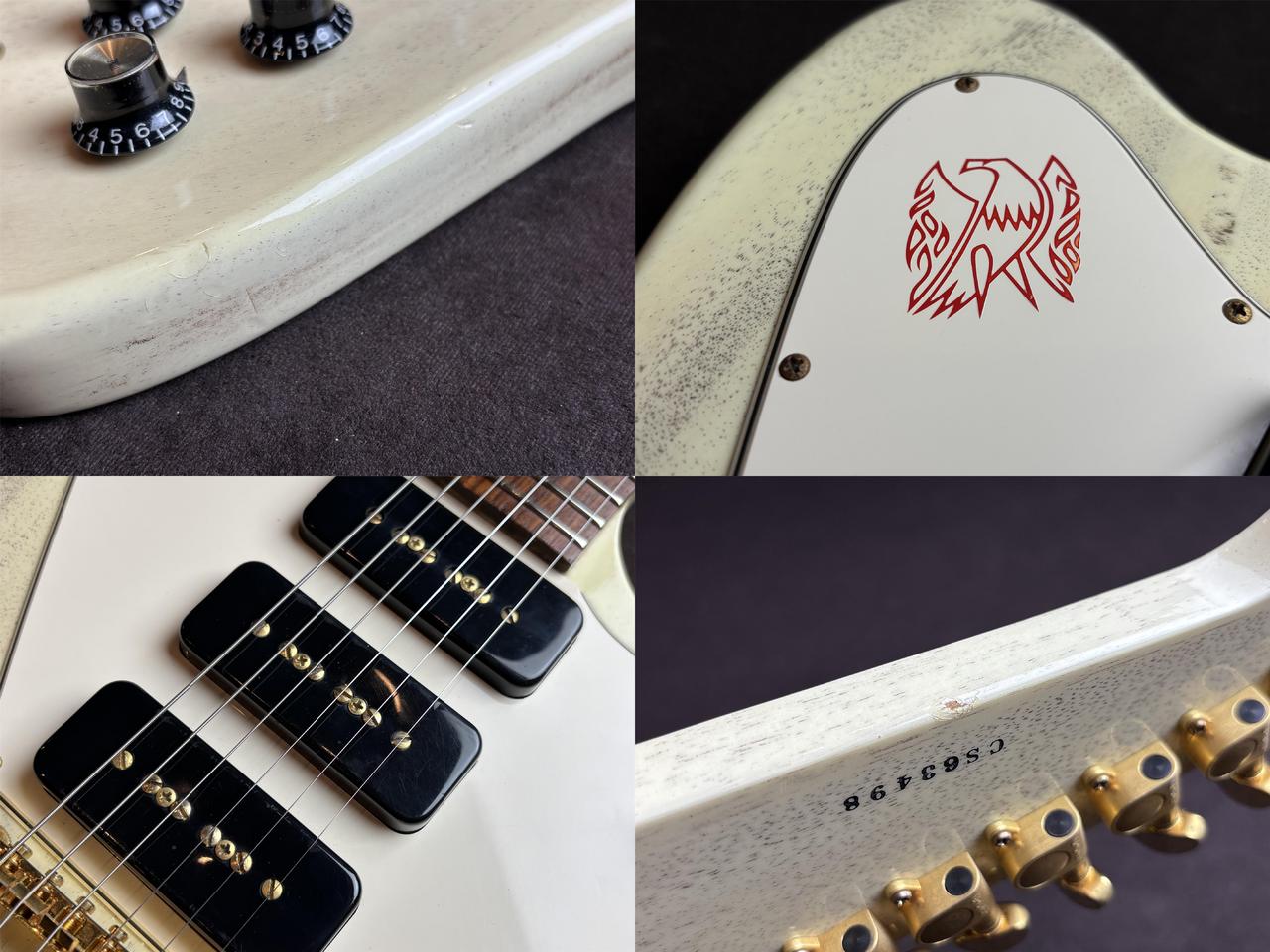Gibson Custom Shop Non-Reverse Firebird TV White（中古）【楽器検索