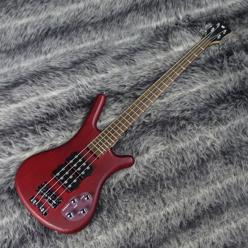 Warwick Corvette 
 4Strings Burgundy Red Transparent Satin【B級