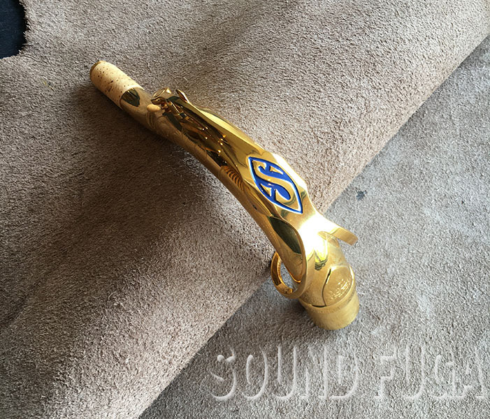 Selmer シリーズ２ テナーサックス用ネック GP 彫刻付 初期型 中古品 Selmer シリーズ2 テナーサックス用ネック GP 彫刻付 初期型