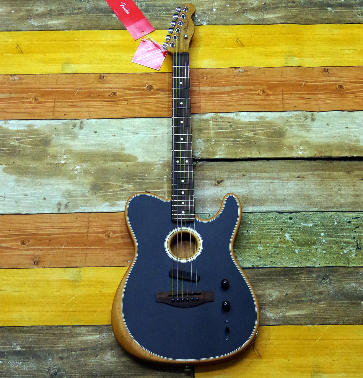 Fender Acoustasonic Player Telecaster/Brushed Black（新品）【楽器