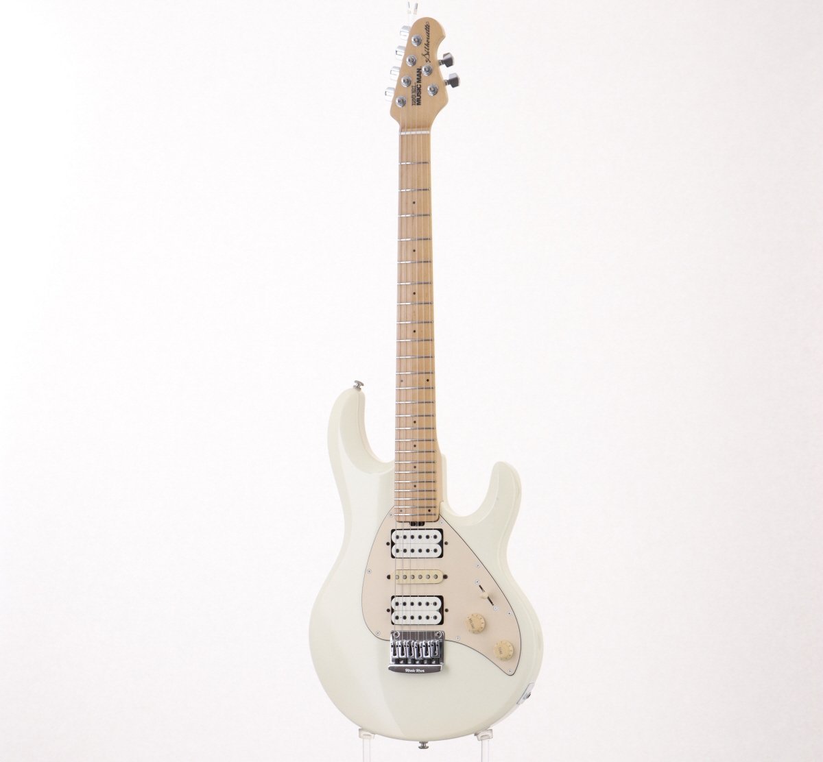 Used Ernie Ball Music Man Silhouette Double-Neck White
