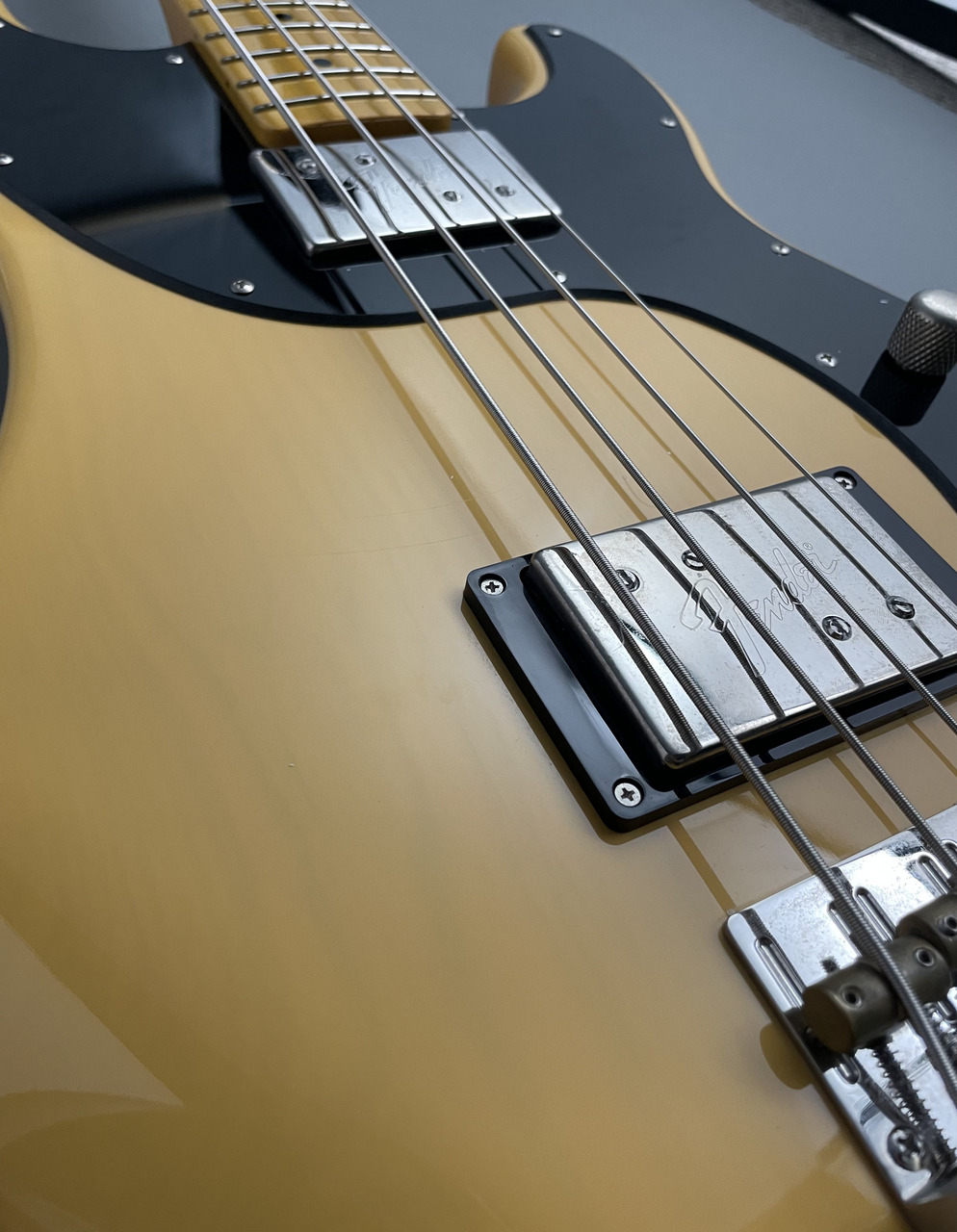Fender Modern Player Telecaster Bass - Butterscotch Blonde -【USED ...