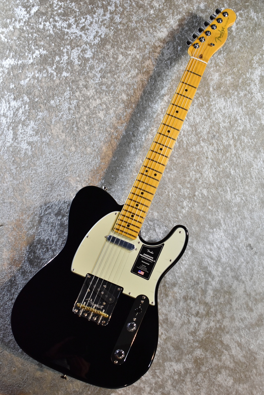 Fender AMERICAN PROFESSIONAL II TELECASTER Black #US23039577【3.69 