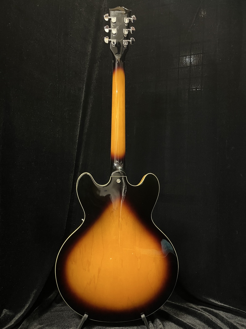 Burny SRSA-65 ES335コピー 2006 Burny RSA-65 'ES-335 Copy' (China, Sunburst, HSC)