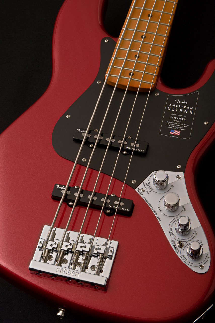 Fender American Ultra II Jazz Bass V Maple Fingerboard