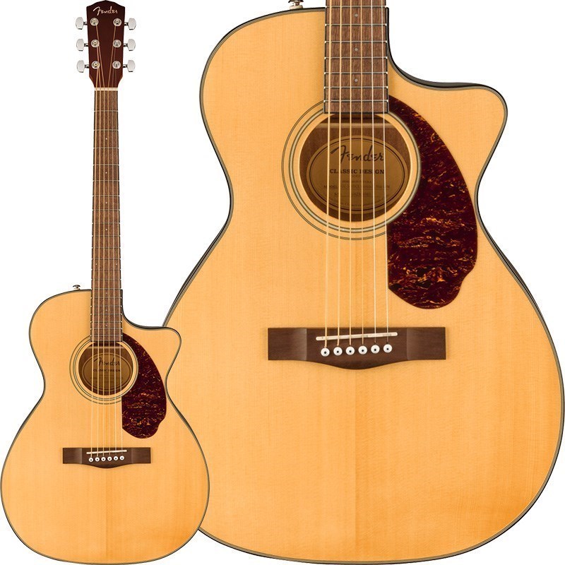 Fender CF-140SCE NAT アコースティックギター Fender Acoustics 【数量限定特価】 Fender CC-140SCE Concert