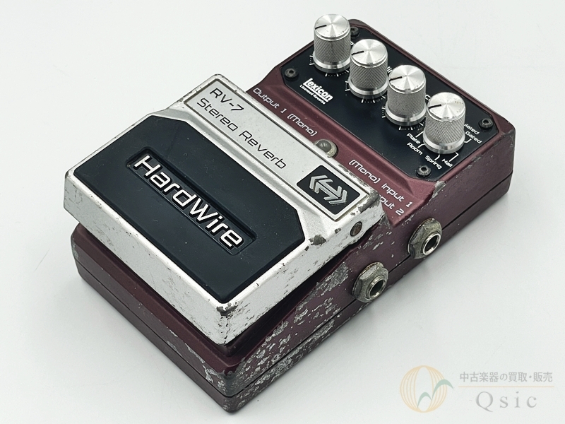 ギター digitech hardwire RV-7 Digitech Hardwire rv-7 stereo reverb – Gerald Musique