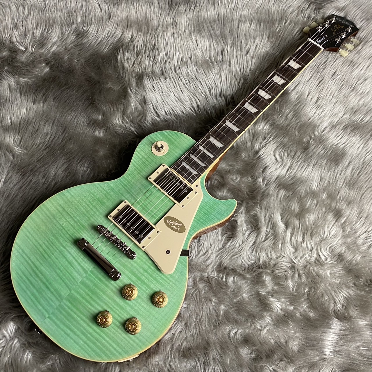 Epiphone Les Paul Standard 50s Figured -Seafoam Green【最大36回