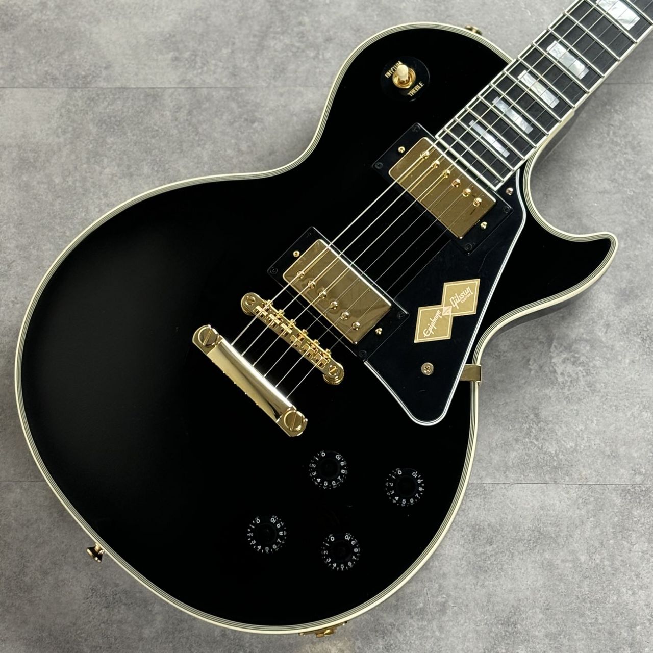 Epiphone Les Paul Custom Ebony エレキギター Inspired by