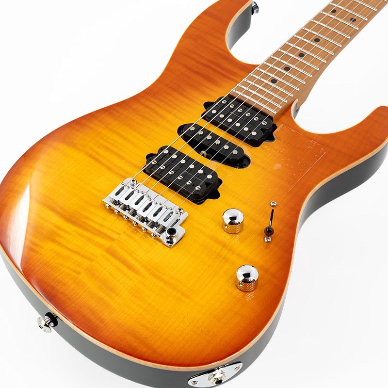Suhr Modern Plus Roasted Maple Fingerboard (Teadrop Trans Amber