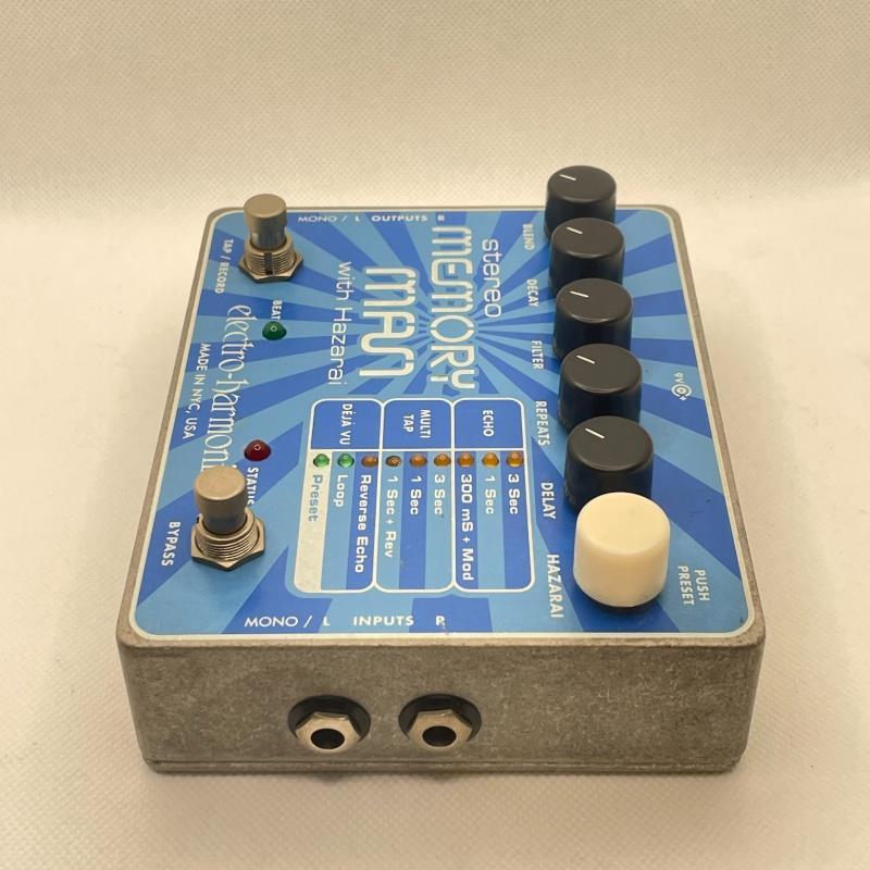 Electro-Harmonix STEREO MEMORY MAN 中古品 Electro-Harmonix USED 中古 STEREO MEMORY MAN WITH HAZARAI（中古