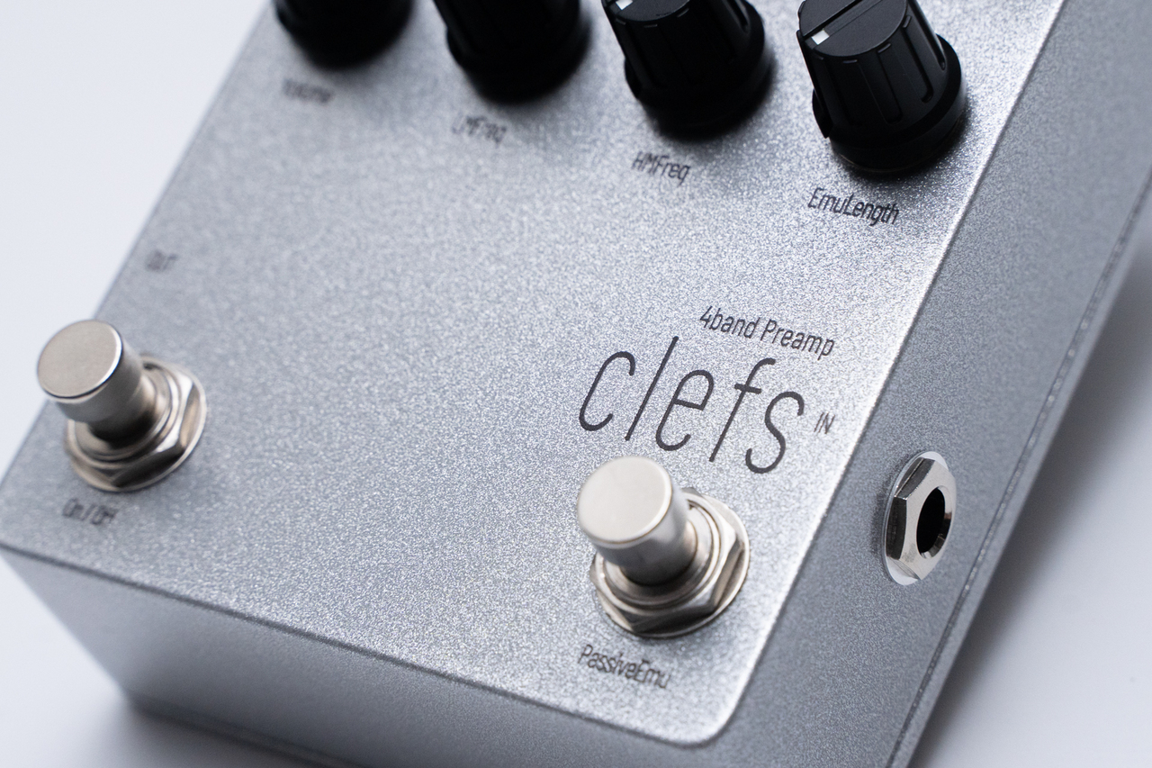 clefs #1 Preamp Ver.2.0 ベースプリアンプ clefs #1 Preamp Ver.2.0 ベースプリアンプ clefs #1 Preamp Ver