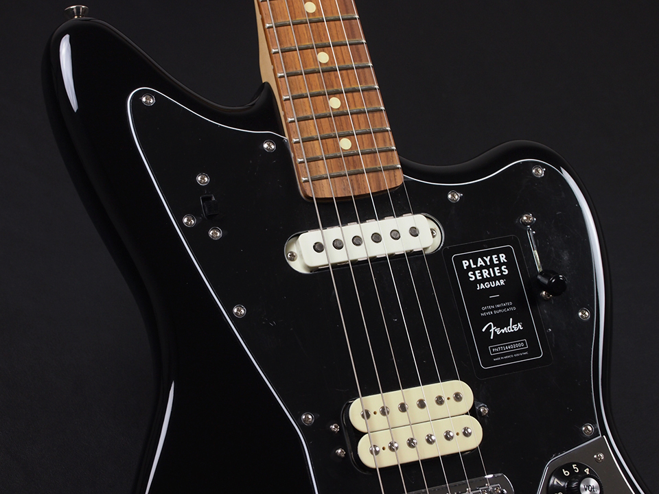 Fender Player Series Jaguar Pau Ferro Fingerboard ~Black~（新品