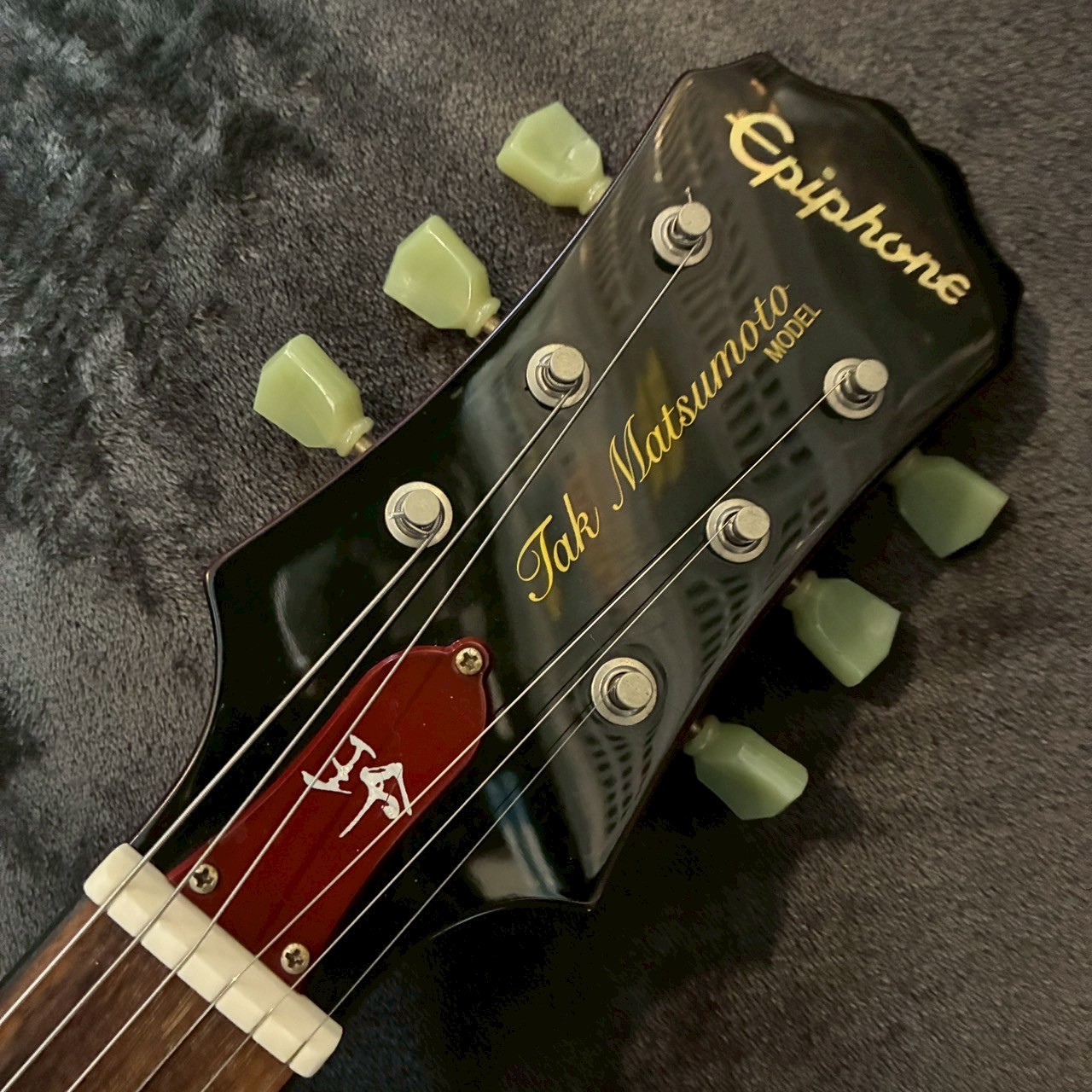Epiphone Tak Matsumoto DC Standard Plus Top Cherry 【USED