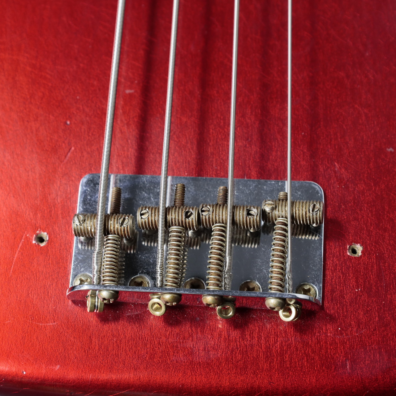 Fender Custom Shop Limited Edition Precision Jazz Bass Journeyman Relic -  Aged Candy Apple Red -【3.90kg】（中古）【楽器検索デジマート】