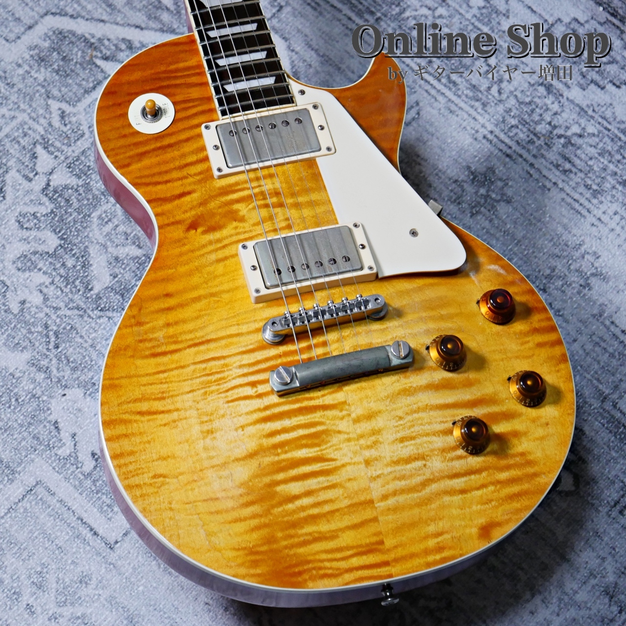 Jimmy Wallace 【試奏動画】2021 LP type Flame Top Ice Tea