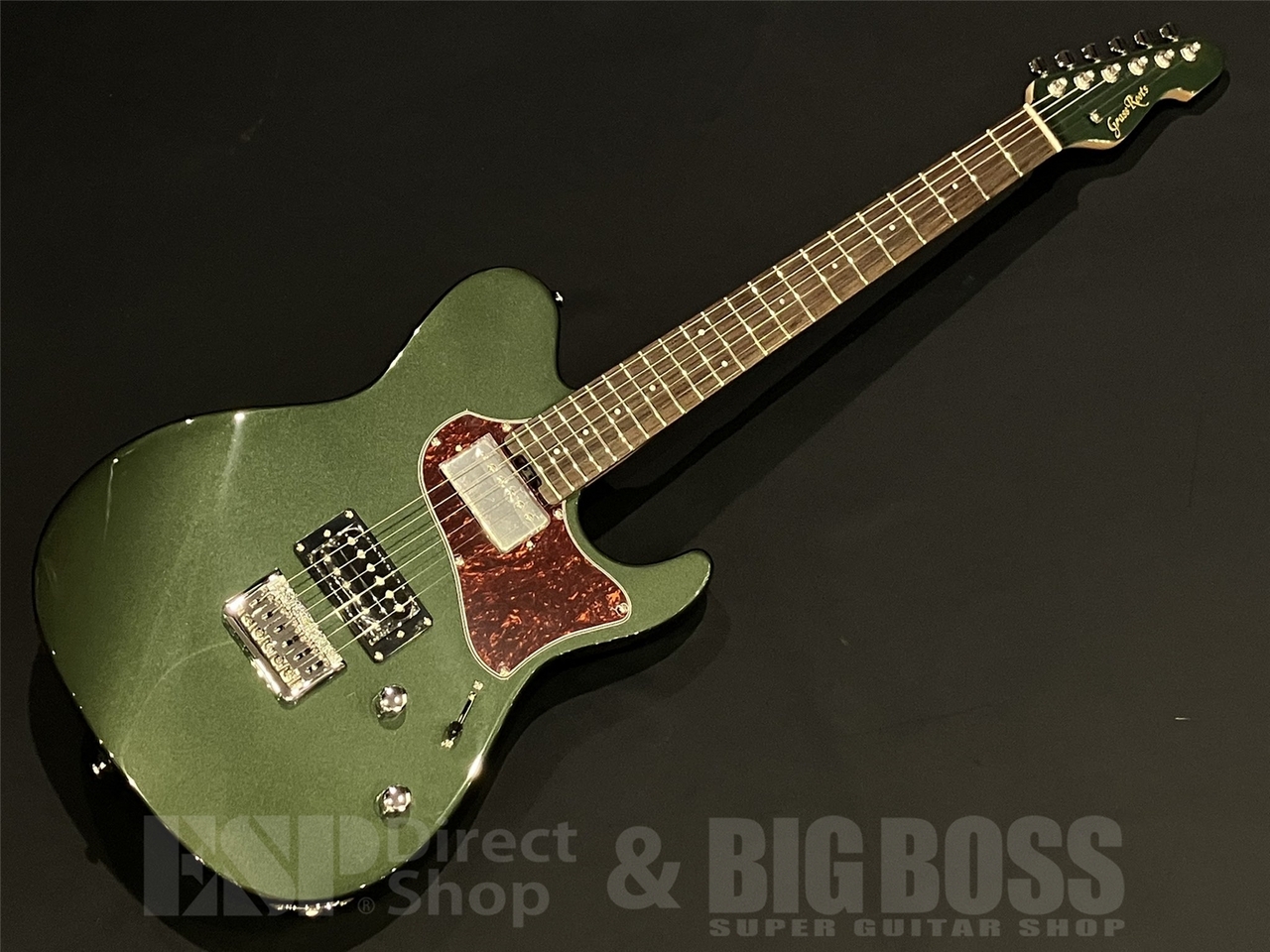 黒緑Bロマノフ　ゲートボール 旧枠統一 GrassRoots G-THROBBER-DX / Dark Green Metallic/MH（新品/送料