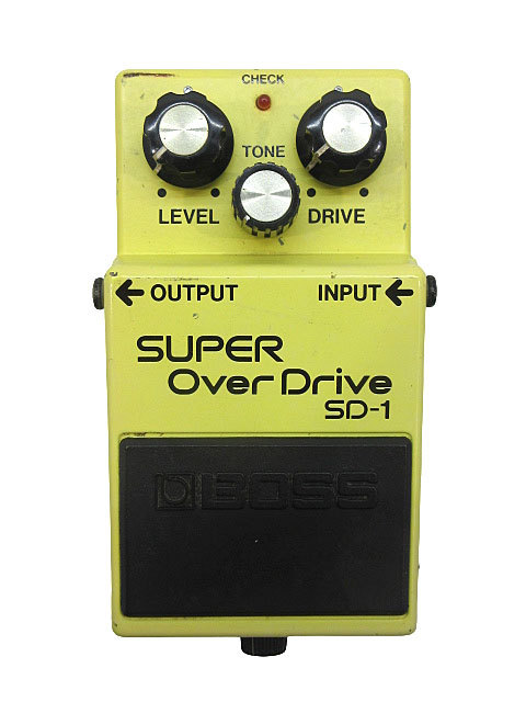 BOSS SD-1 Super Overdrive JRC4558DD 1989年製 ボス オーバードライブ エフェクター 【鹿児島店】