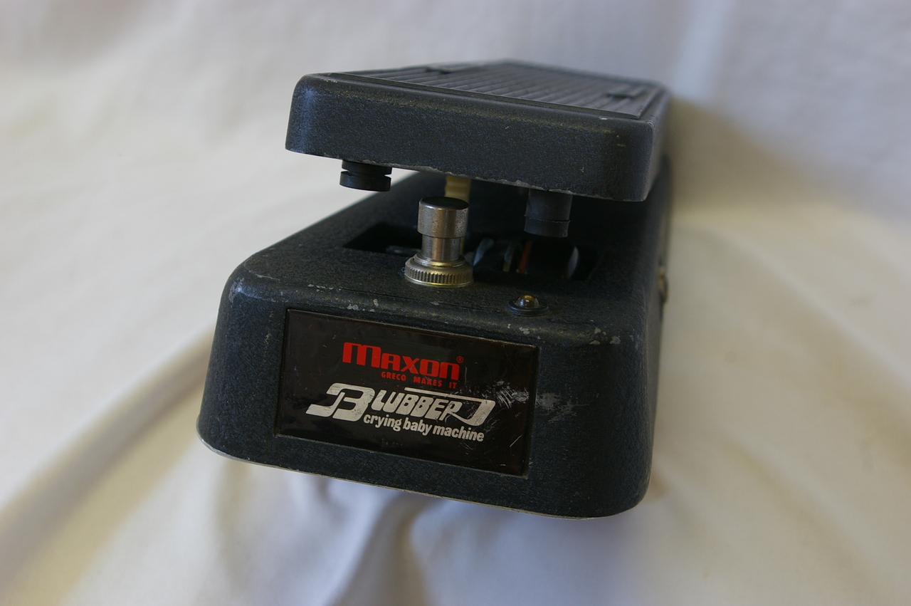 MAXON Blubber crying baby machine ワウペダル Maxon BLUBBER Crying Baby Machine（中古）【楽器検索デジマート】